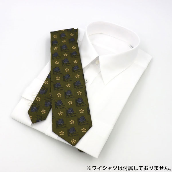 金沢ネクタイ〈金沢城/カーキ〉｜百万石百貨店オンラインショップ
