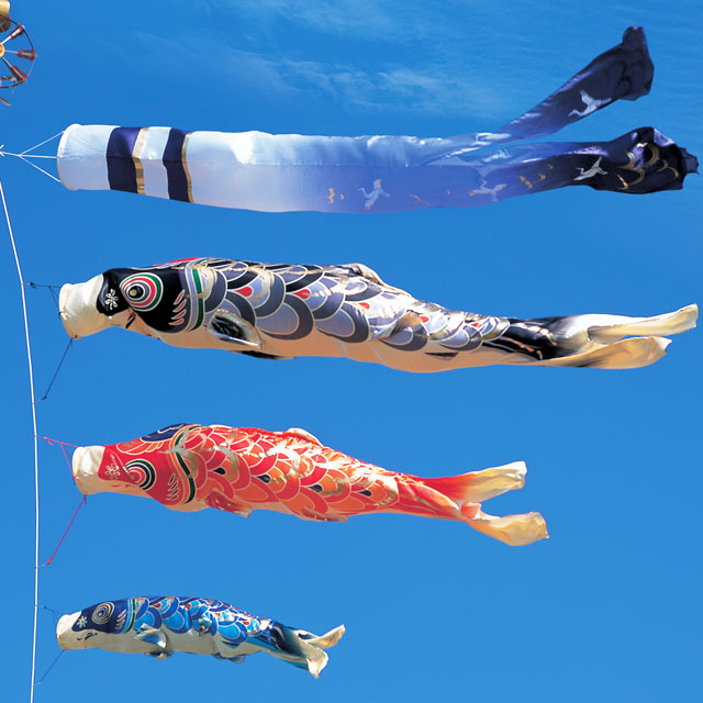 4m皇彩鯉のぼり6点セット（ポールなし）が安い 東旭鯉のぼり ～広島市