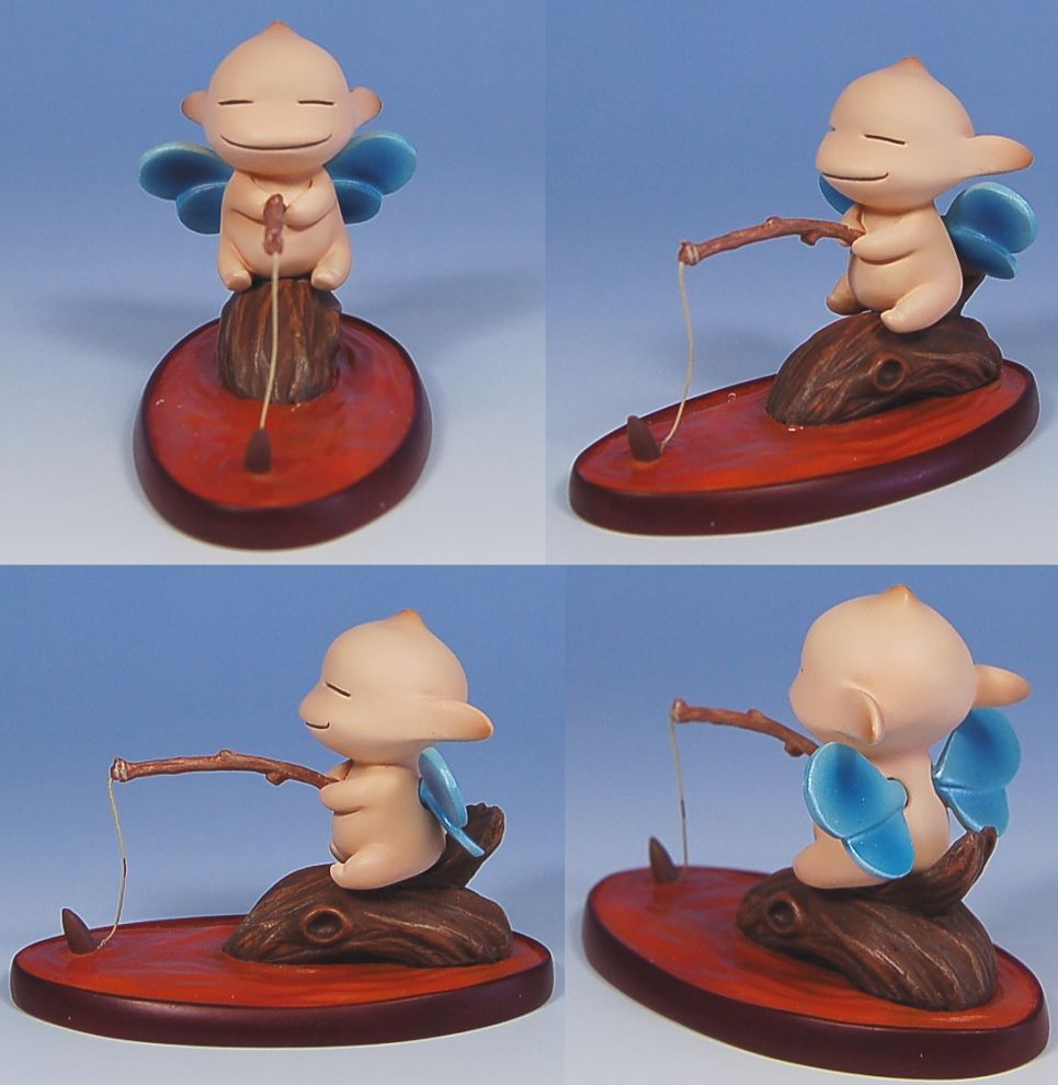 Kuri Puck Fishing Limitation 2 pieces Set (PVC Figure