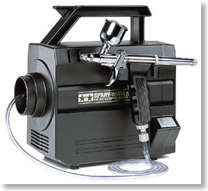 Mr.リニアコンプレッサーL7 /プラチナ・ツインセット (エアブラシ