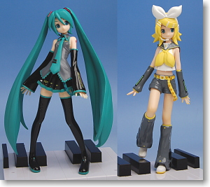 VOCALOID 初音ミク EX フィギュア 初音ミク & 鏡音リン 2体セット