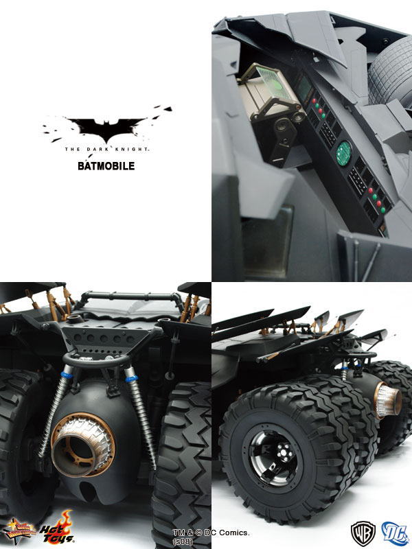 ムービー・マスターピース ダークナイト バットモービル (完成品