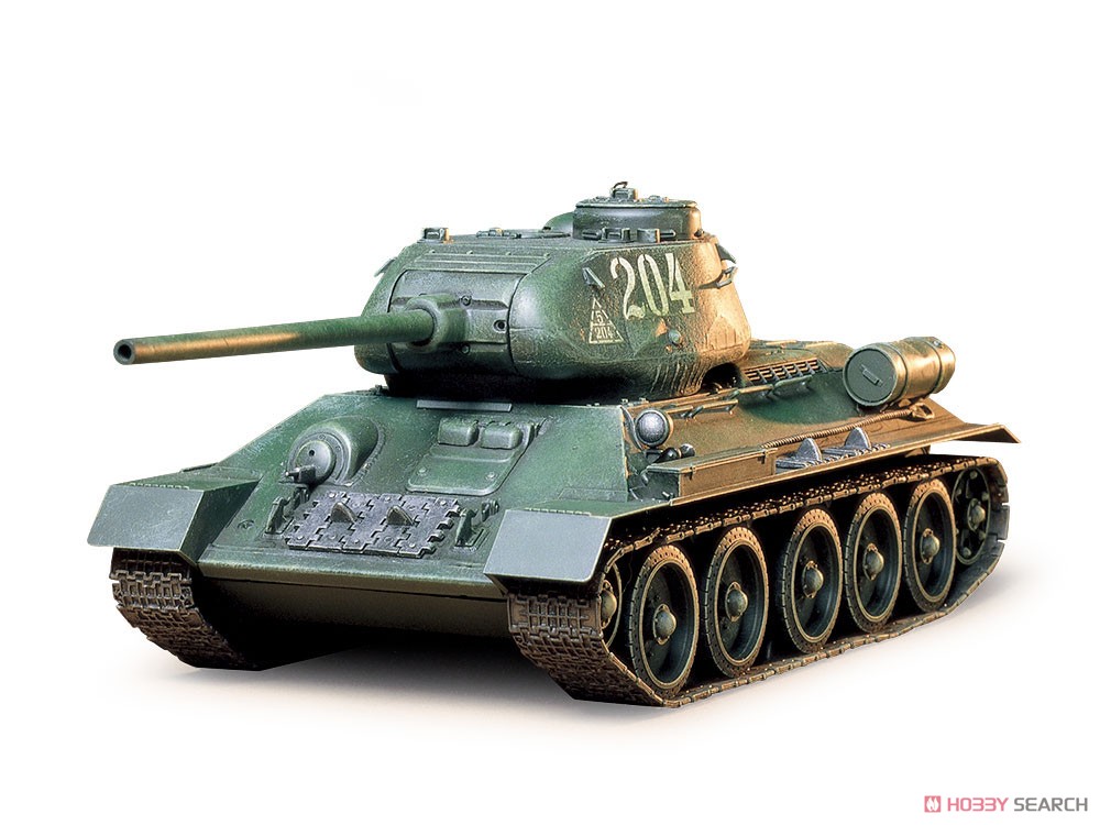 ソビエトT34/85 中戦車 (プラモデル) - ホビーサーチ ミリタリープラモ