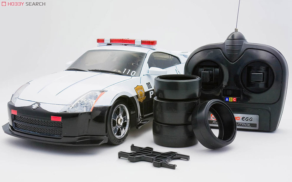 ニッサン 350Z (ドリフト仕様) 警視庁パトカー (ラジコン) - ホビー