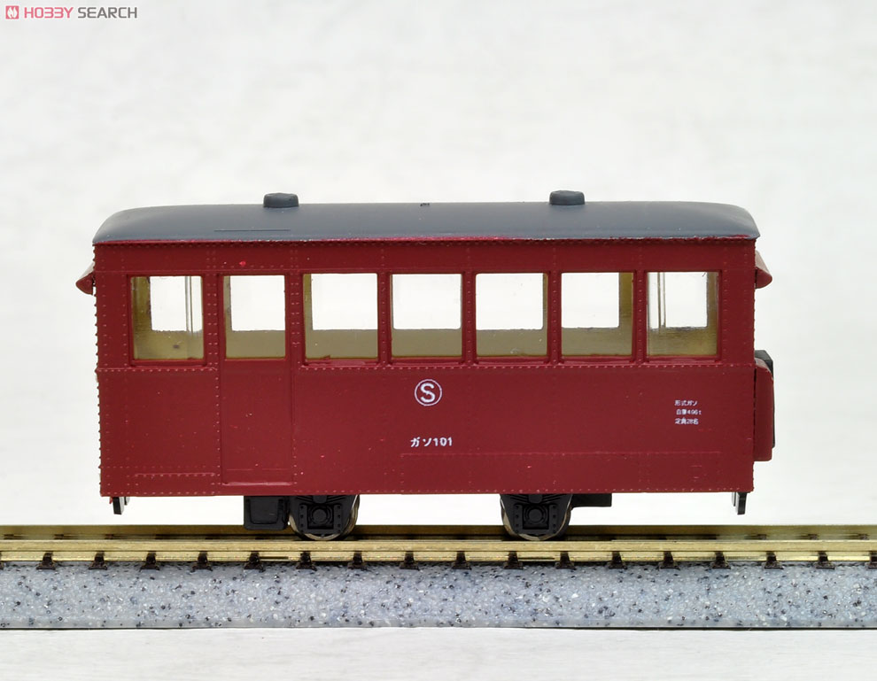 HOナロー(HOn・9mm) 沼尻 ガソ101 初期茶色塗装 (動力無し) (鉄道模型