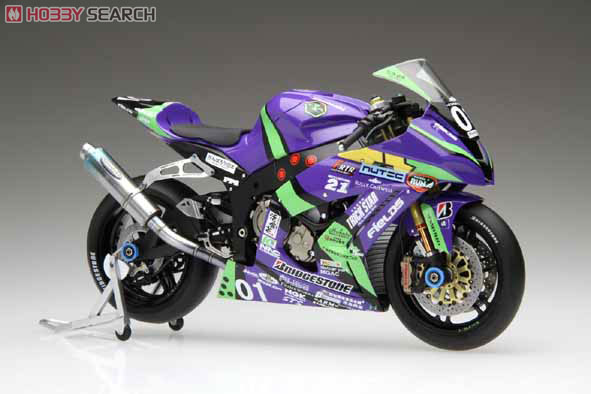 Eva-01 RT TRICK*STAR FRTR Kawasaki ZX-10R 2011 (Model Car