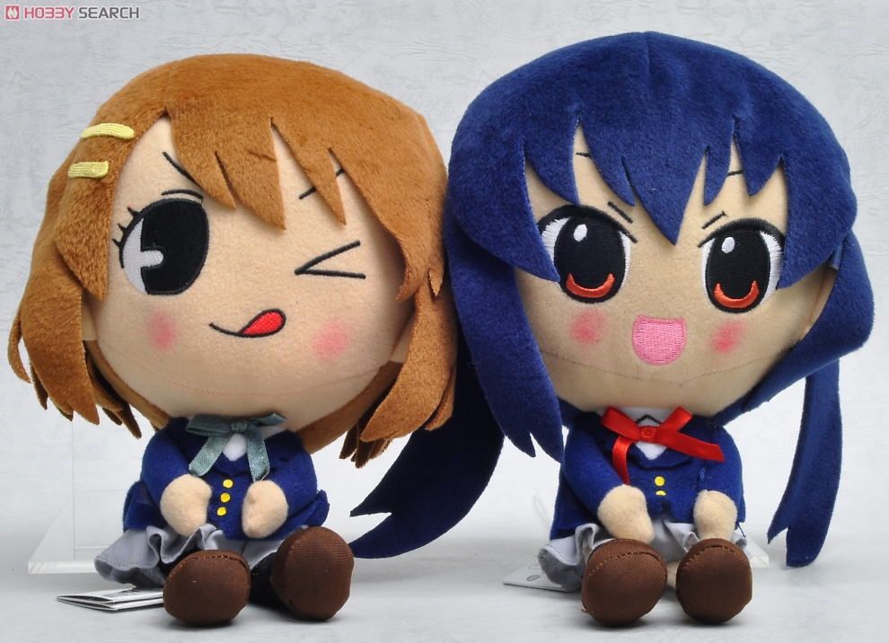 けいおん！スーパーDXぬいぐるみ 唯 & 梓 2個セット (キャラクター