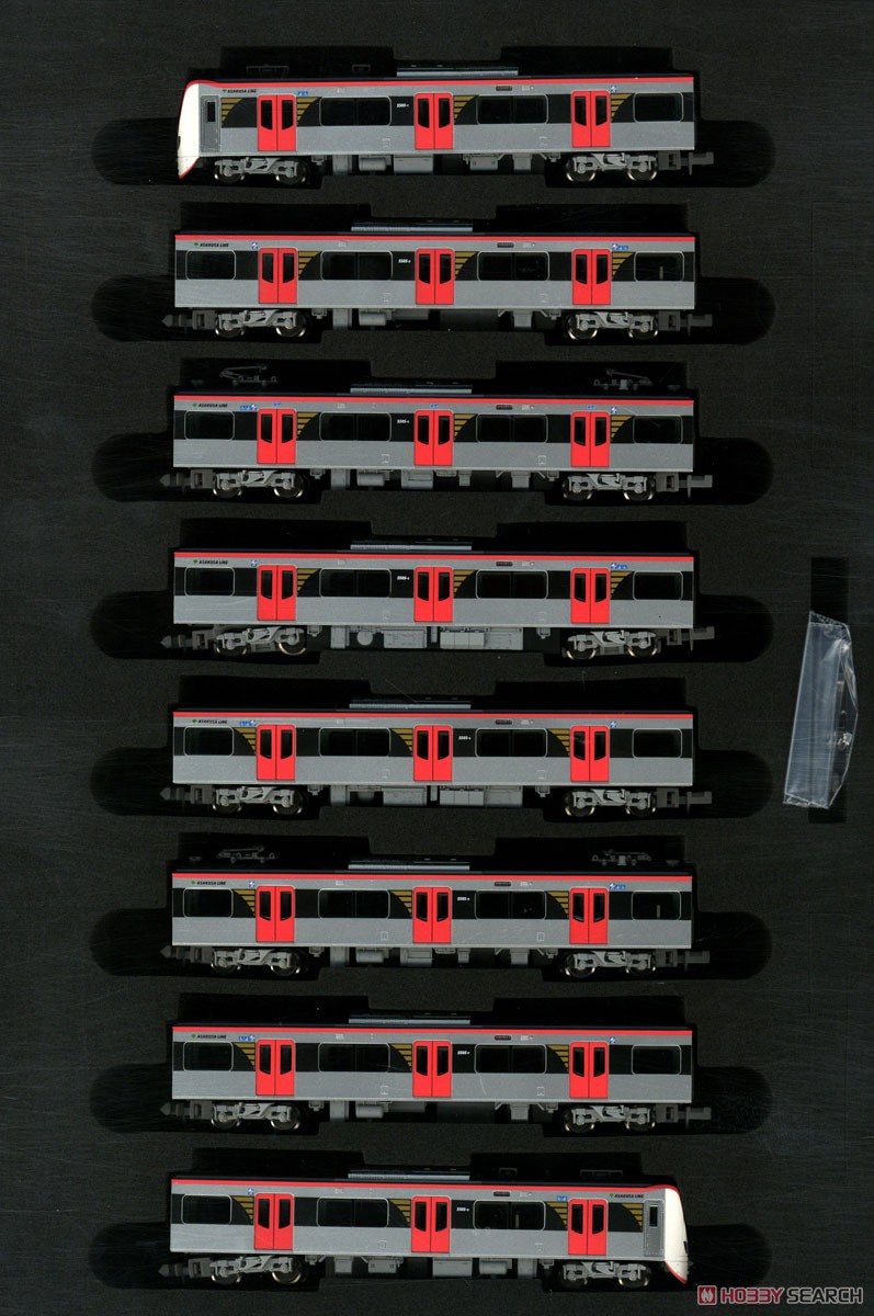 都営5500形 浅草線 アンテナ付8両セット (8両セット) (鉄道模型