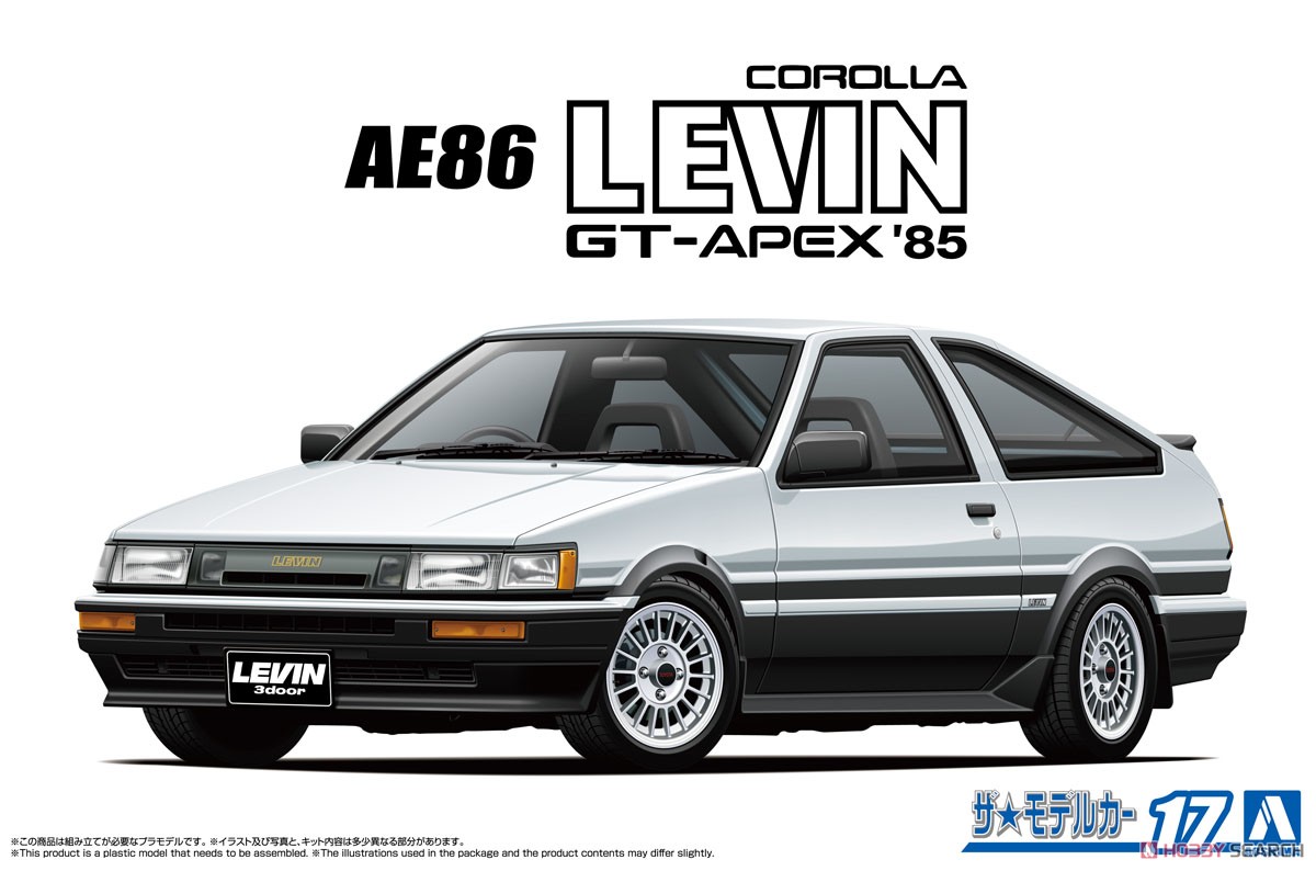 Toyota AE86 Corolla Levin GT-APEX `85 (Model Car) - HobbySearch