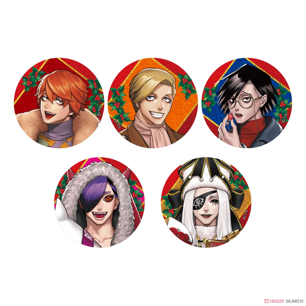 ジャンケットバンク キャラバッジコレクション (5個セット