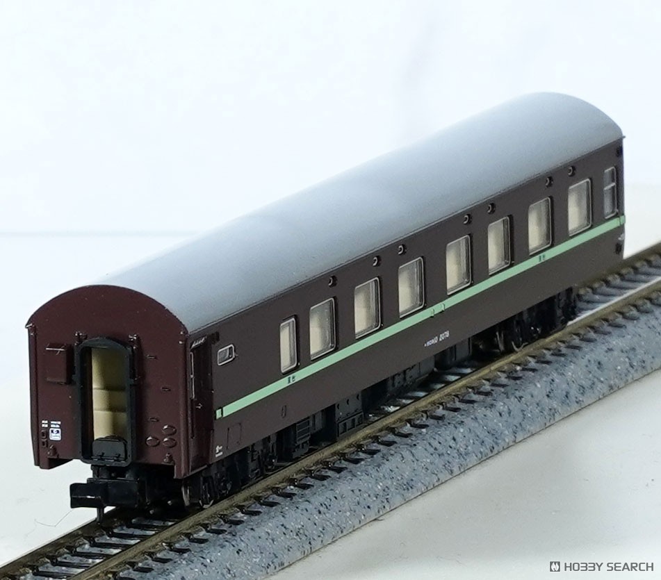 オロネ10-2078 ぶどう色 (淡緑色帯) (鉄道模型) - ホビーサーチ 鉄道模型 N