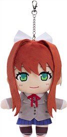 ドキドキ文芸部！ ぬいぐるみキーチェーン モニカ (キャラクターグッズ