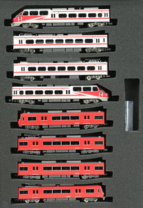 名鉄 1000系+5300系 一部指定席特急 8輛編成セット (動力付き) (8両