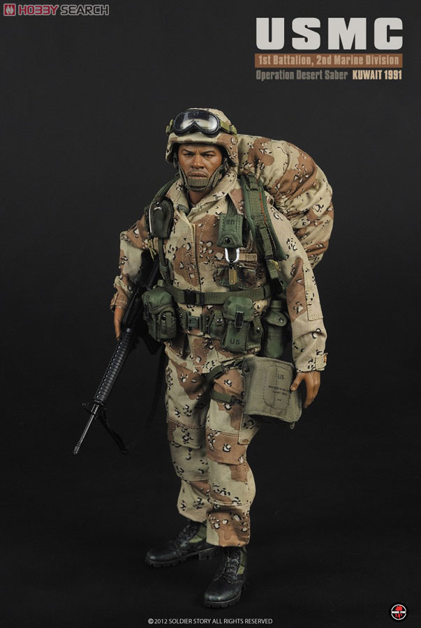 ソルジャー・ストーリー 1/6 アメリカ海兵隊 第1大隊 第2海兵師団 湾岸
