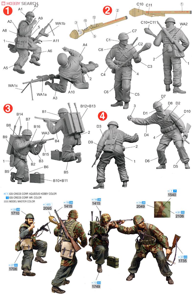 WW.II イタリア軍 空挺部隊 アンツィオ 1944 (プラモデル) - ホビー
