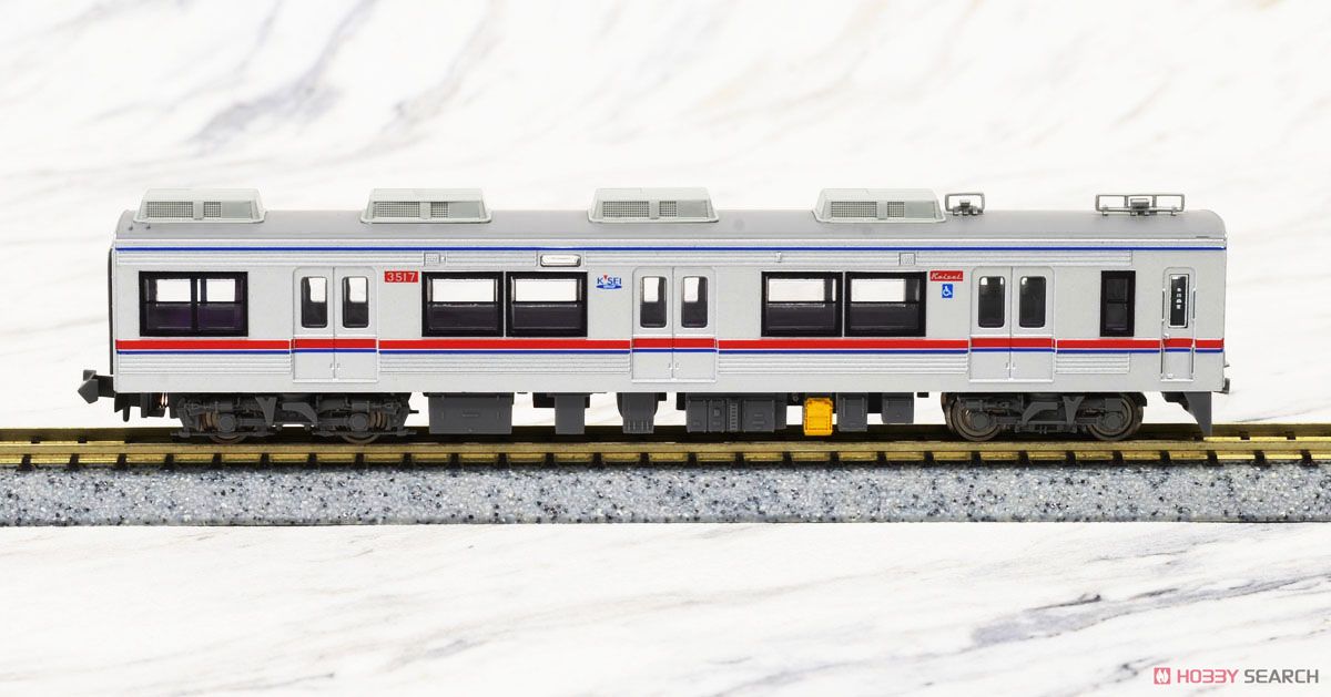 京成 3500形・更新車・菱形パンタ 基本4両セット (4両セット) (鉄道