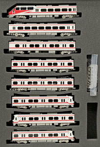 名鉄 1000系+5300系 一部指定席特急 8輛編成セット (動力付き) (8両