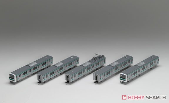 JR E501系通勤電車 (水戸線) セット (5両セット) (鉄道模型) - ホビー
