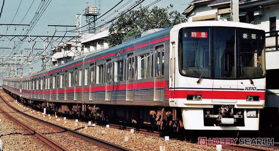 京王 8000系 (菱形パンタグラフ時代) 増結4輛編成セット (動力無し