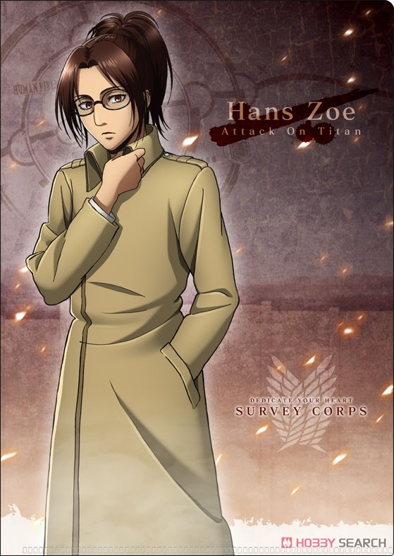 進撃の巨人 クリアファイルセット / リヴァイ&ハンジ (キャラクター