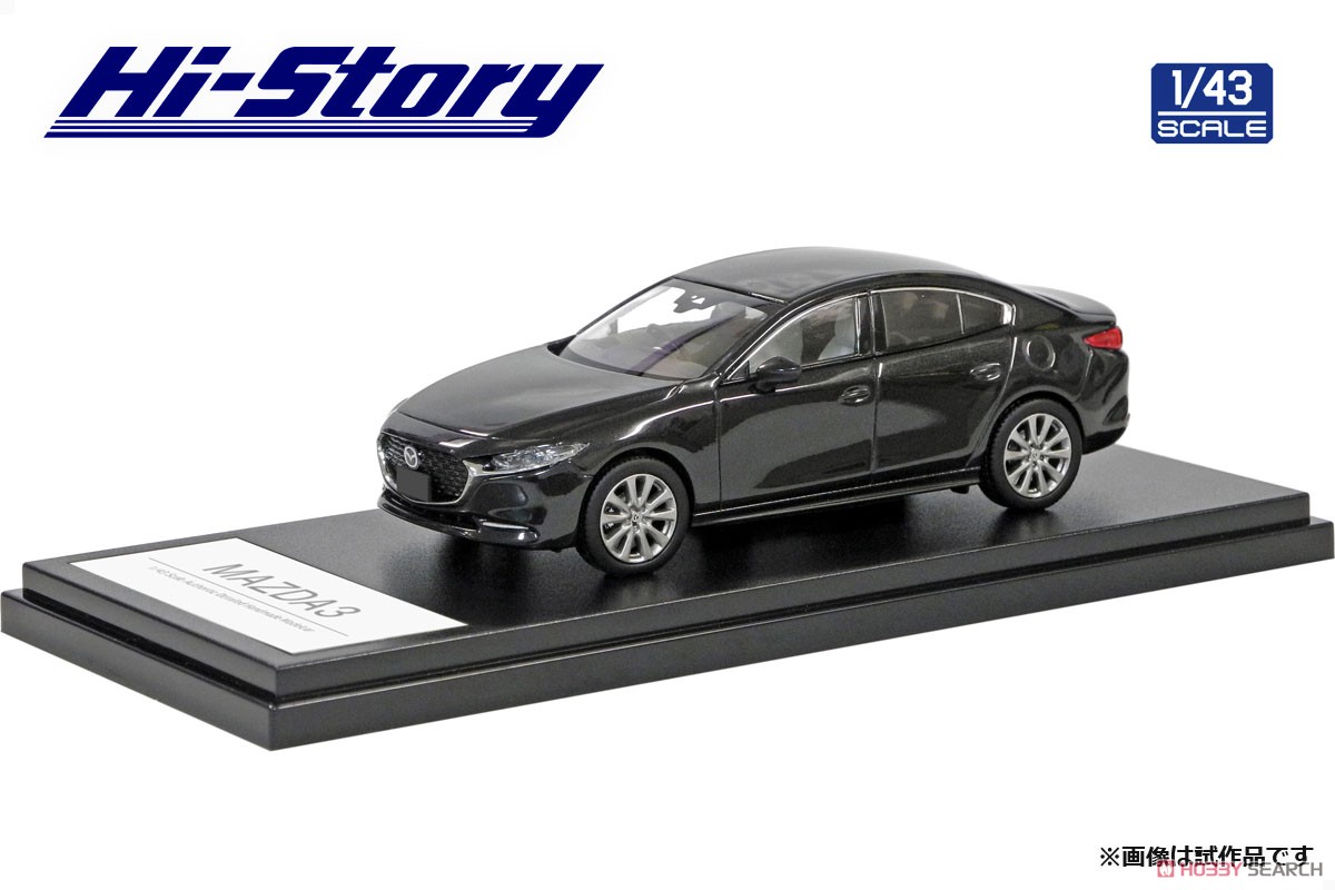 MAZDA3 SEDAN (2019) ジェットブラックマイカ (ミニカー) - ホビー