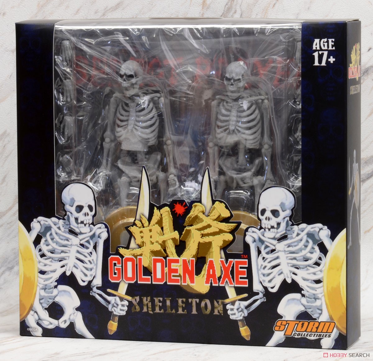 ゴールデンアックス アクションフィギュア スケルトン 2パック