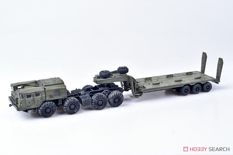 Soviet/Russian Army MAZ-7410 with ChMZAP-9990 Semi-Trailer Green