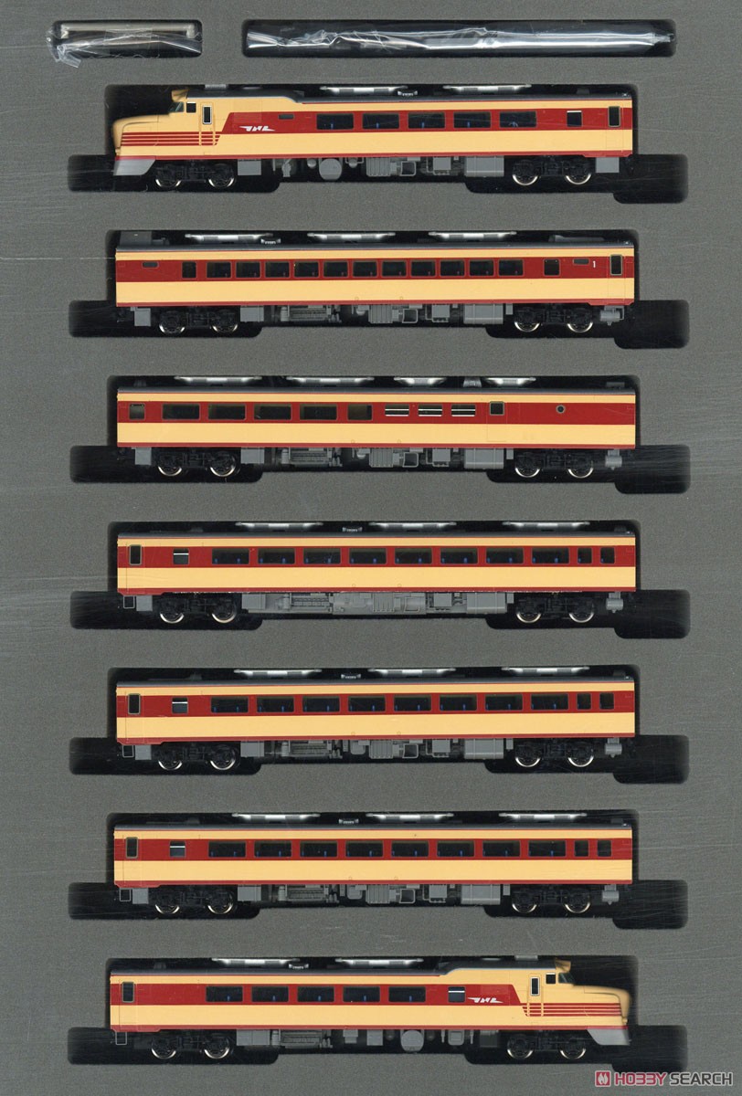 国鉄 キハ81系 特急ディーゼルカー (つばさ) セット (7両セット) (鉄道