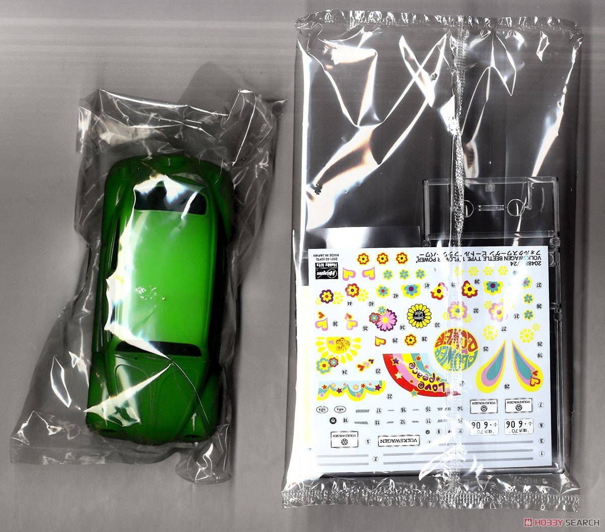 フォルクスワーゲン ビートル `フラワーパワー` (プラモデル) - ホビー