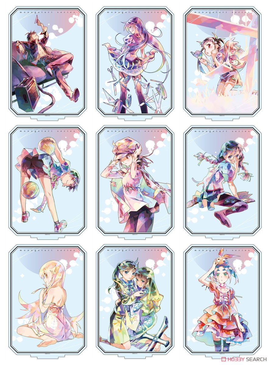 物語〉シリーズ デカアクリルスタンド PALE TONE series 羽川翼