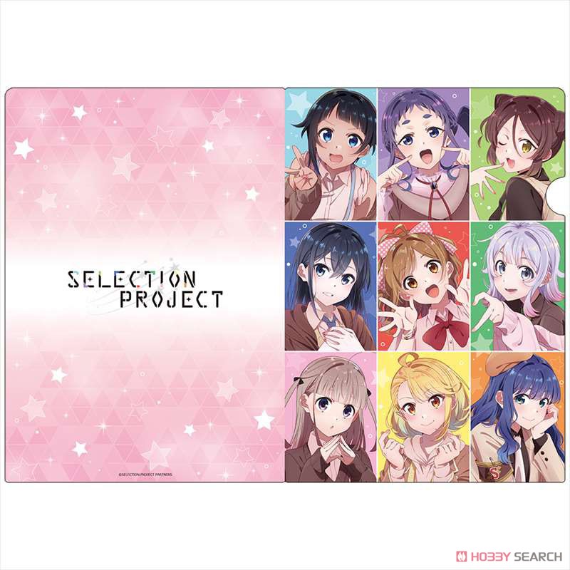 SELECTION PROJECT クリアファイルA (キャラクターグッズ) - ホビー