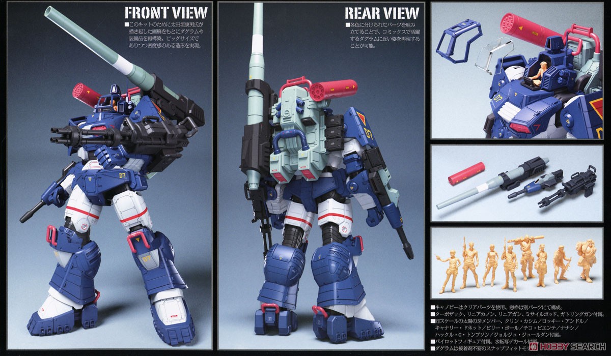 1/35 ダグラム Ver. GT DXコンプリート版 (プラモデル) - ホビーサーチ