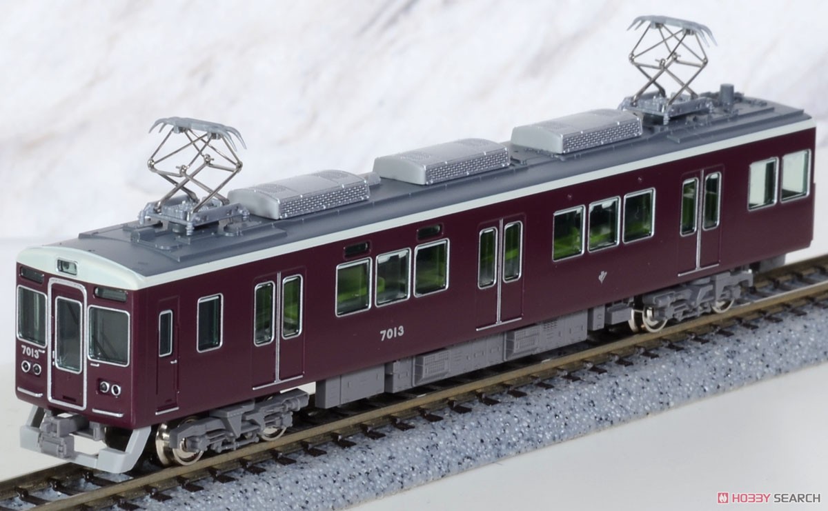 阪急 7000系 (リニューアル車・神戸線・7013編成) 8両編成セット (動力