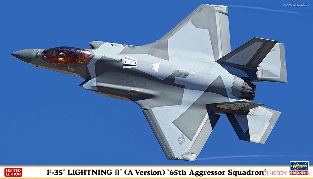 F-35 Lightning II (A Veesion) `65th Aggressor Squadron` (Plastic