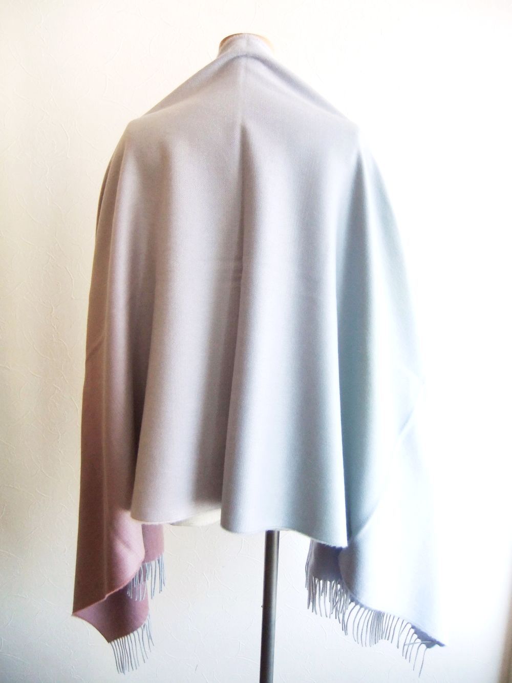 Johnstons - カシミヤ グラデーション 大判ストール WA56 ( ラベンダー