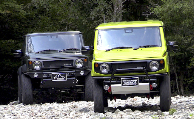 待望のデビュー！ジムニーJB64/74用『スチール製バンパー＆エプロン