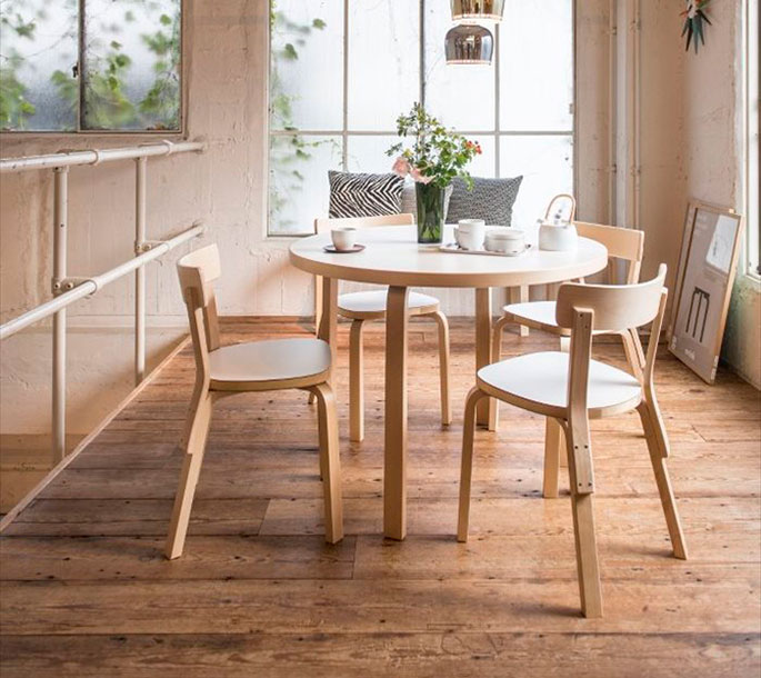 送料無料】【国内在庫仕様】Artek アルテック ダイニングテーブル 90A