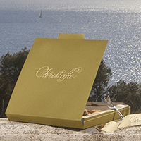 Christofle (クリストフル) Uni Chopsticks(ユニ ペア箸) ルージュ(赤