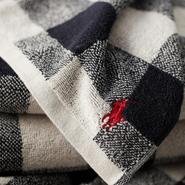 ラルフローレン アリソンギンガムタオルケット RALPH LAUREN HOME