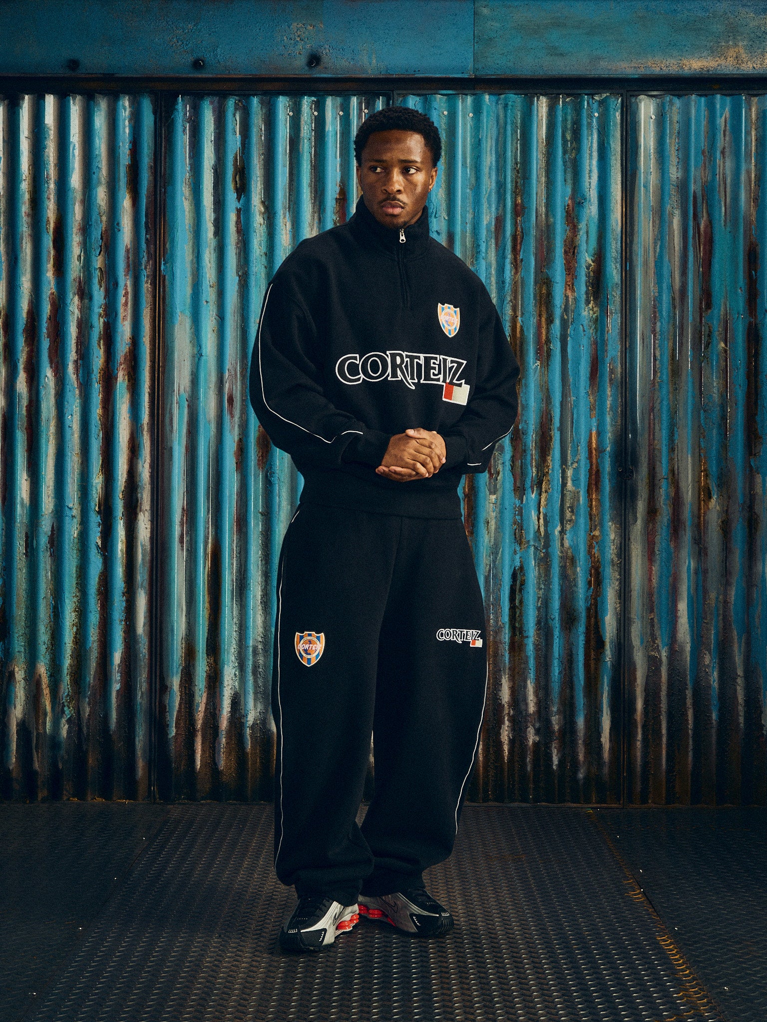 GIAPPONESE QUARTER ZIP [BLACK] – CRTZRTW