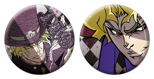 ディオ缶バッジセット [ジョジョの奇妙な冒険] | 公式キャラクター