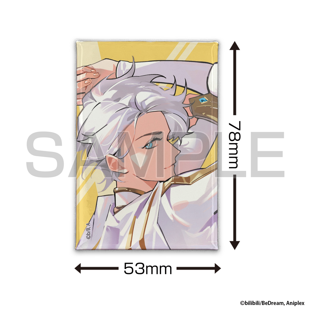 ナイス スクエア缶バッジ [アニメ「TO BE HERO X」] | キャラクター