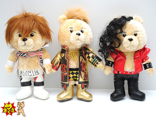 中邑真輔「マネくま」（ぬいぐるみ） [新日本プロレスリング] | 公式