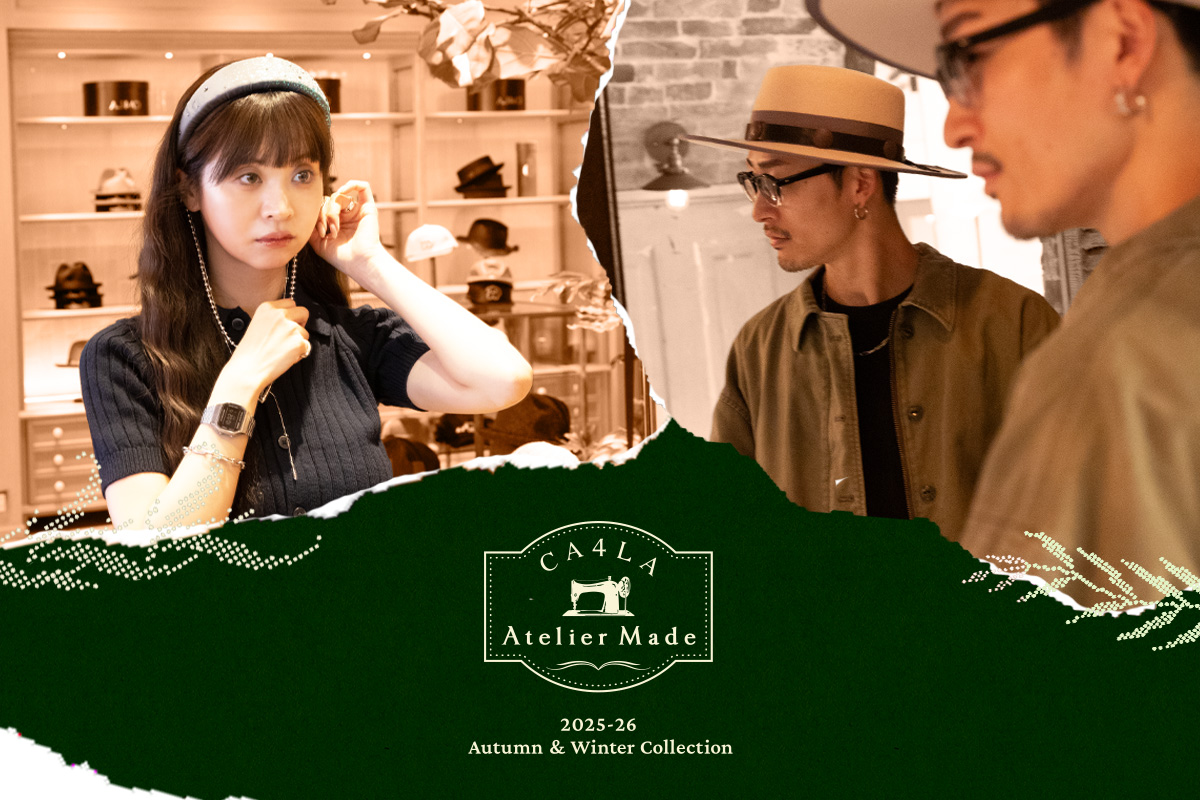 CA4LA Atelier Made 2025-26 Autumn & Winter Collection帽子通販