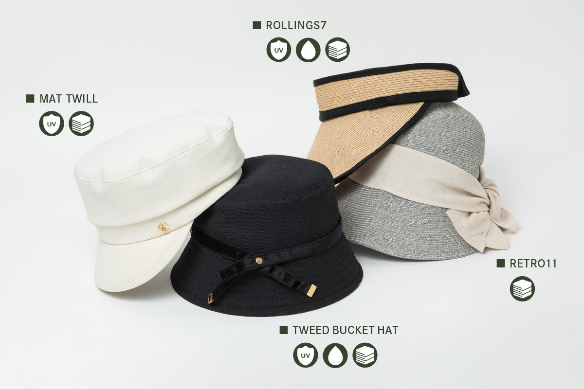 ゴールデンウィークに活躍する機能性アイテム帽子通販｜CA4LA公式