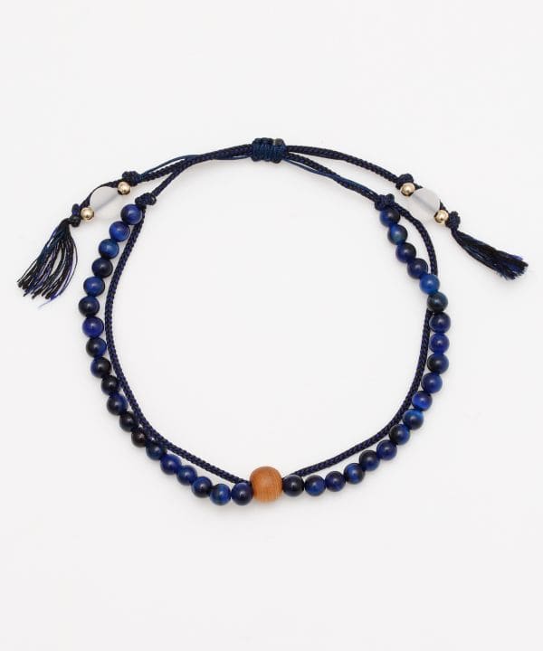 紺紐瑠璃虎目4mmブレスレット(LAPIS TG): 『岩座(いわくら)』公式通販