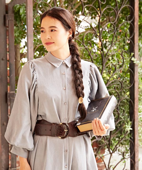 チェコガラスカメオヘアゴム(WINE CAMEO): 『欧州航路』