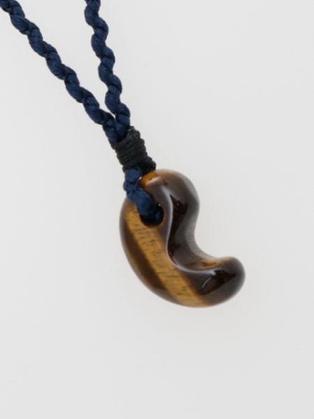 勾玉絹四つ組ネックレス(TIGER EYE): 『岩座(いわくら)』公式通販
