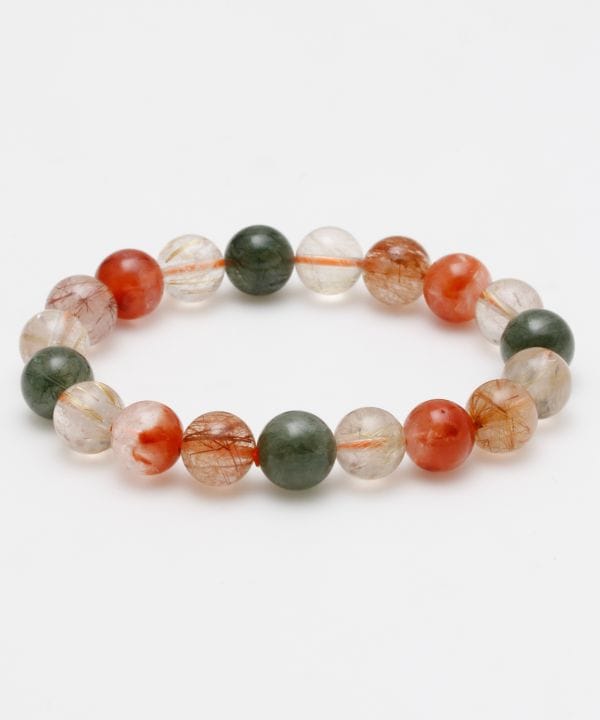 ミックスルチルクォーツ 10mm(ﾌﾞﾗｼﾞﾙ): 『岩座(いわくら)』公式通販