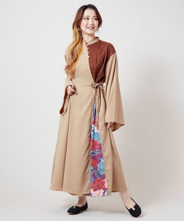 スラミアワンピース(BEIGE): 『チャイハネ』公式通販